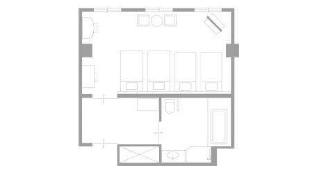 画像：間取り図