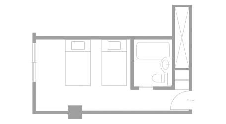 画像：間取り図