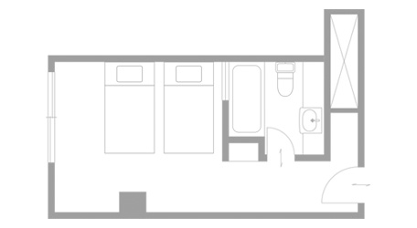 画像：間取り図
